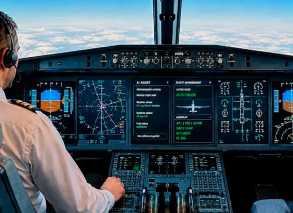 Commercial pilot flight training