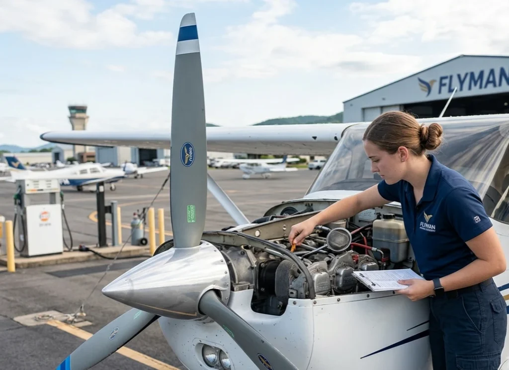 Preflight aircraft inspection services